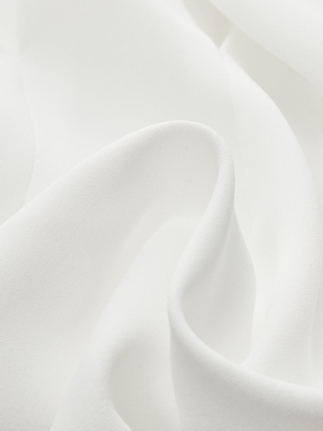 Pleated Cinched Waist Metal Button Blouse