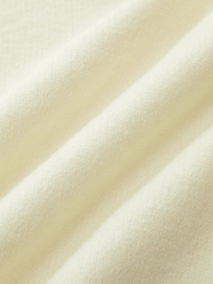 Off-Shoulder Knit Sweater