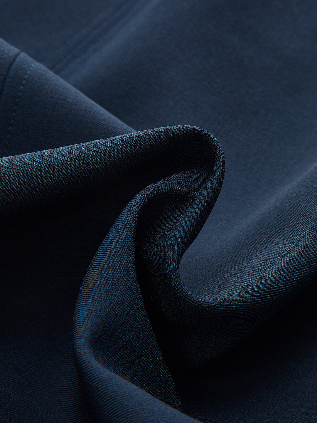 Belted Zip-Front Split Midi Skirt