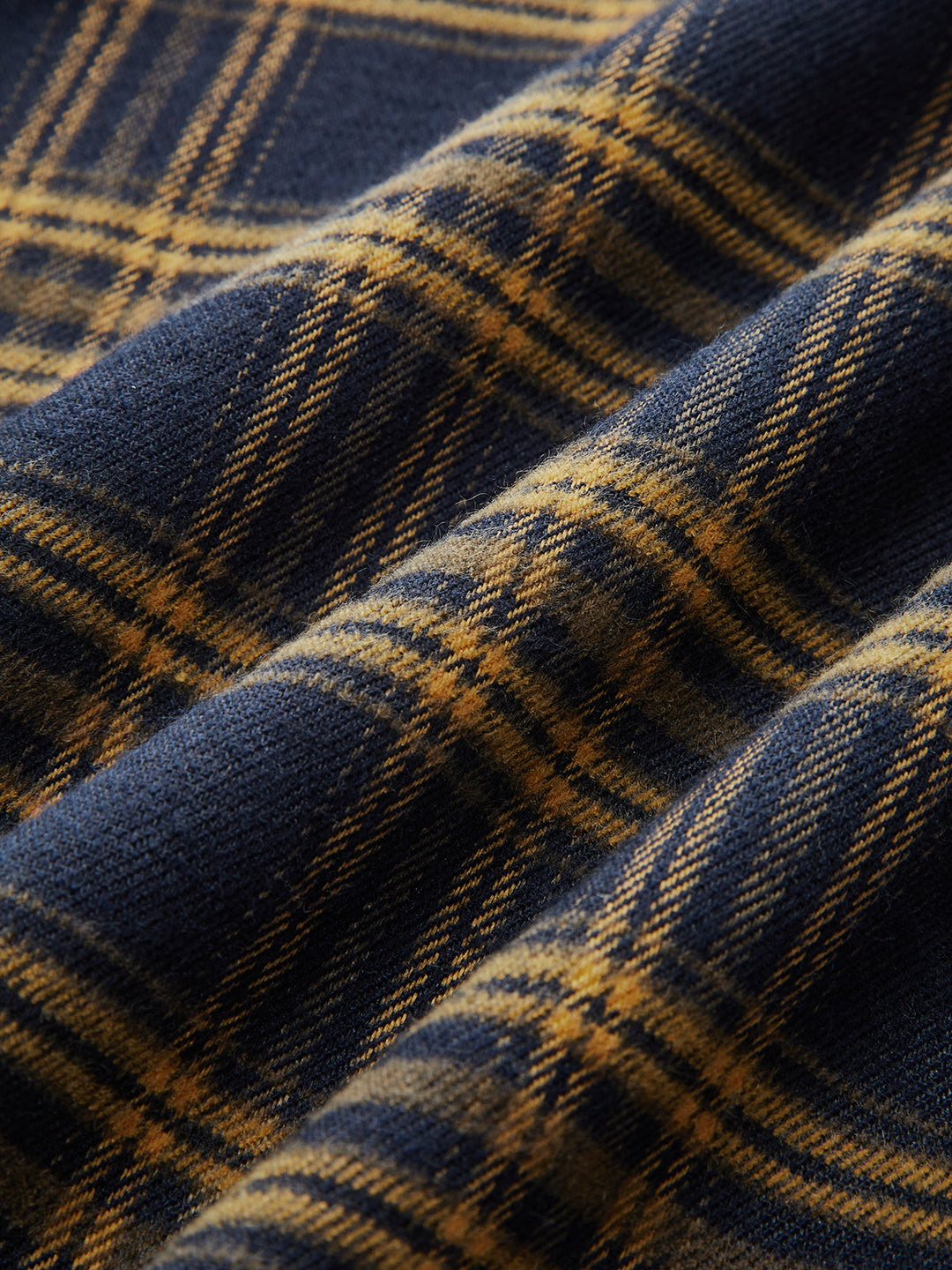 Plaid Smocked Bodice Belted Midi Dress