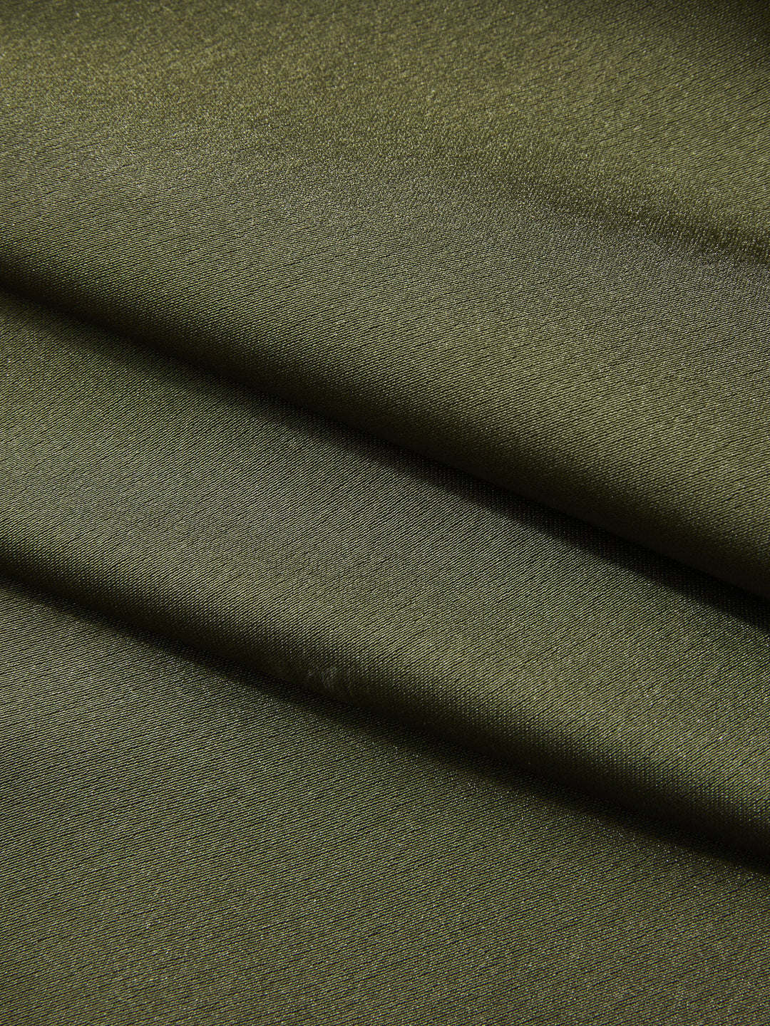 Satin Cowl-Neck Long Sleeve Blouse