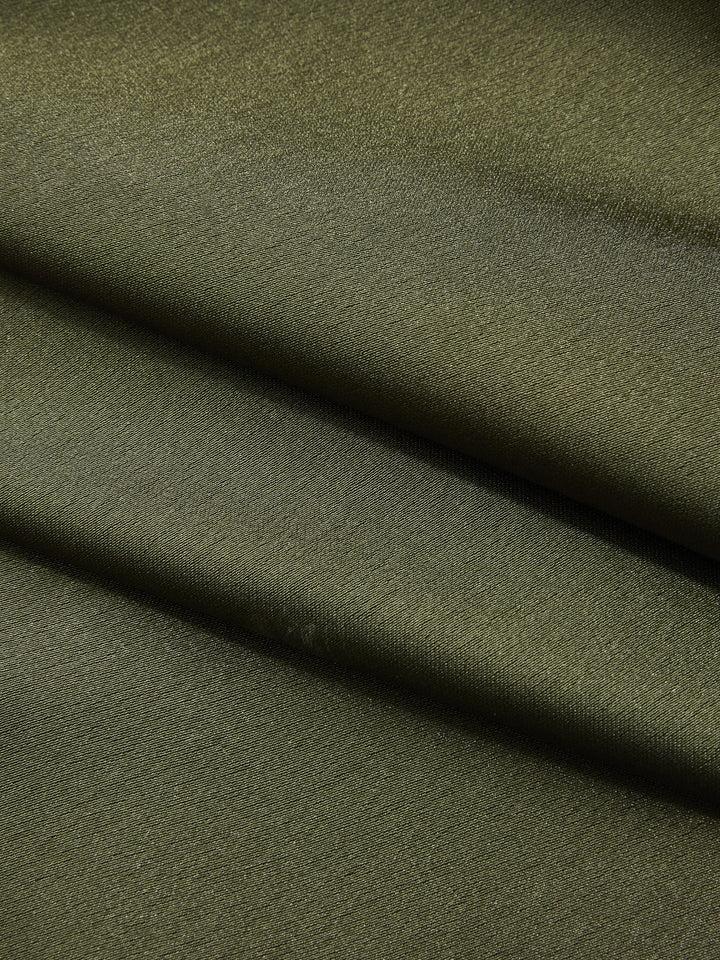 Satin Cowl-Neck Long Sleeve Blouse