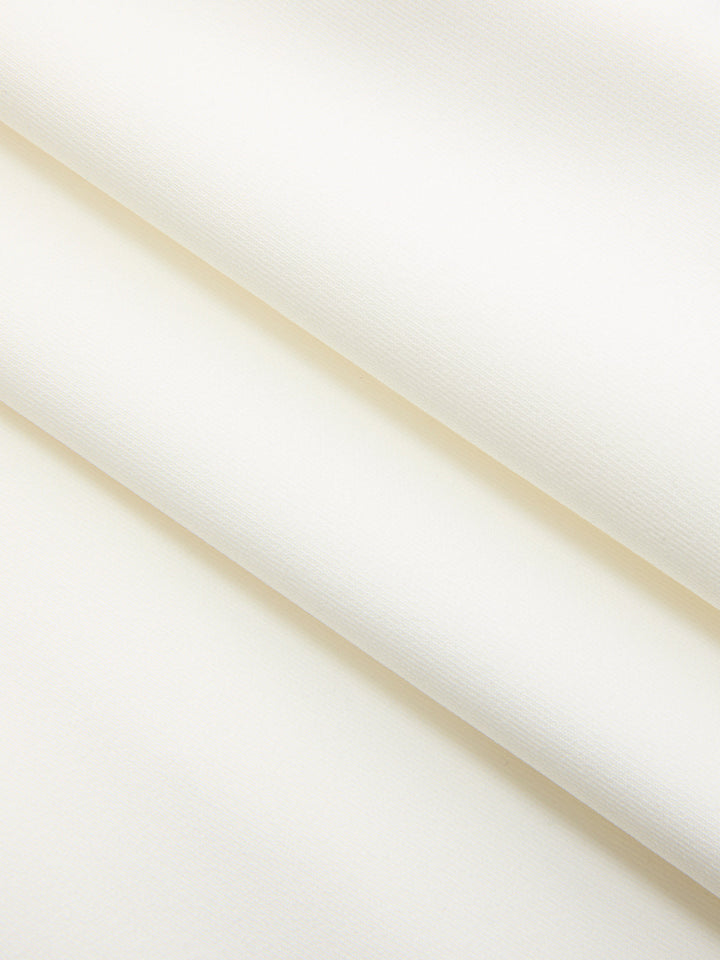 Contrast Scalloped Trim Sleeveless Midi Dress