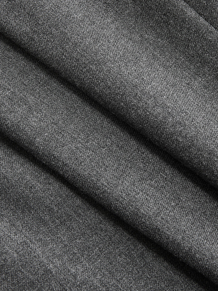 Belted Sleeveless Pleated Blazer Dress