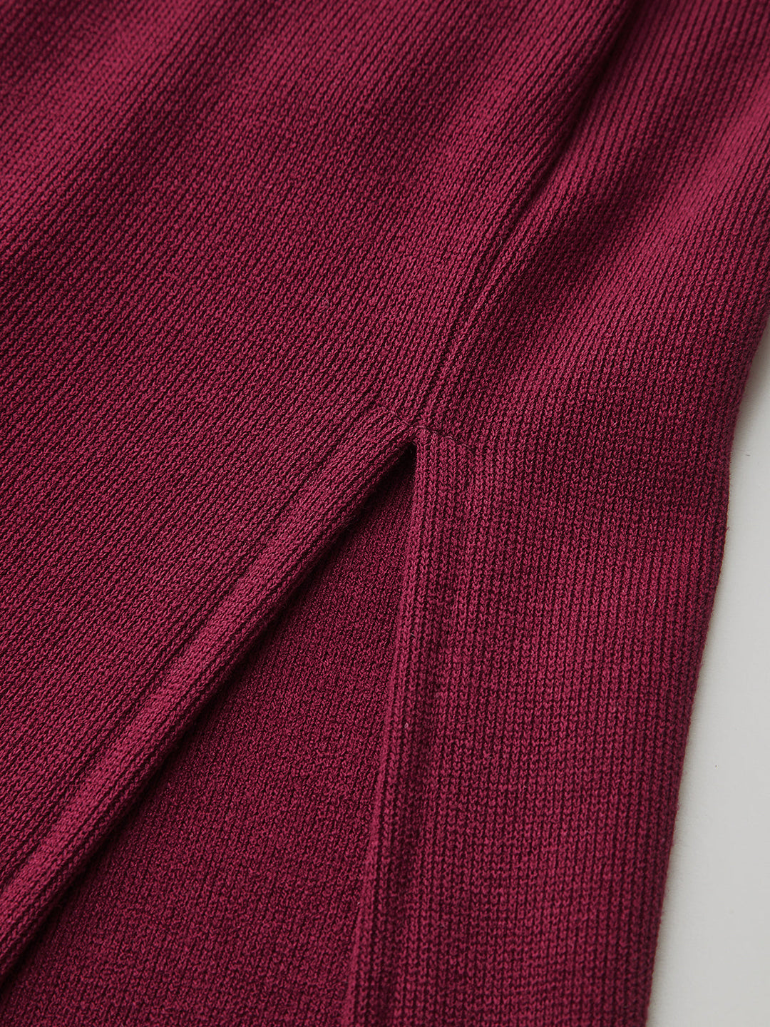 Knot-Waist Bell Sleeve Wrap Midi Dress