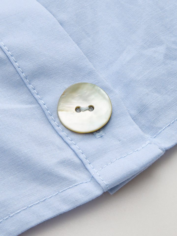 Cami Top & Button-Down Shirt Two-Piece Set