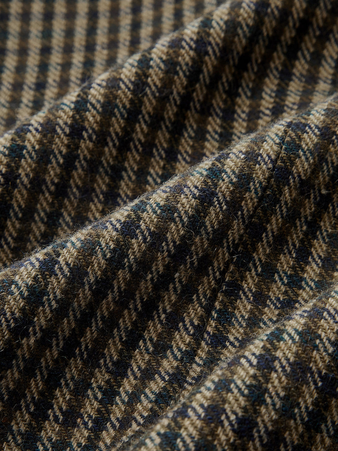 Wool-Blend Houndstooth Blazer